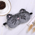 Dreamy Kitty Plush Sleep Mask - Puppy's Aesthetics