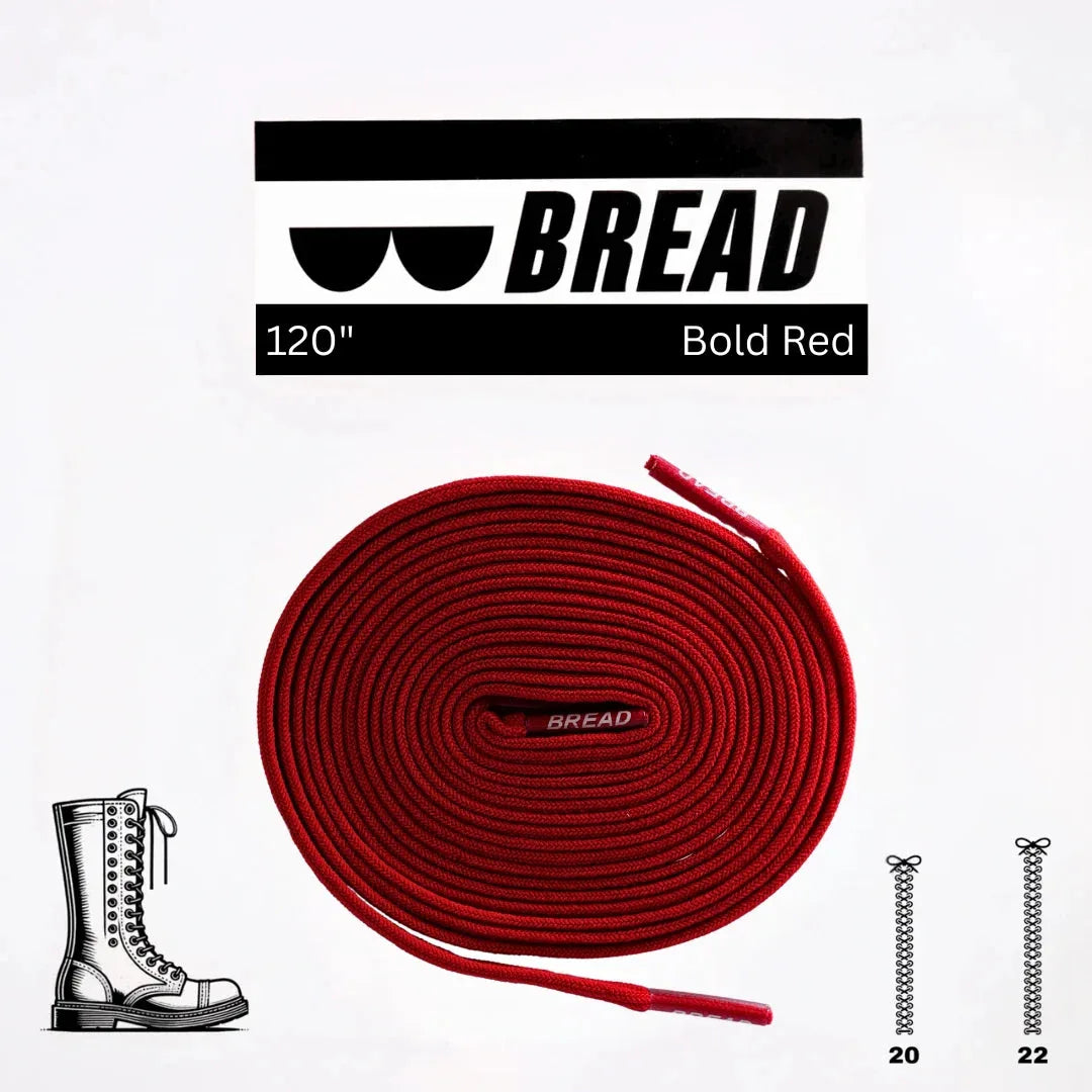 Cherry Bold Red Elastic Shoelaces - Puppy's Aesthetics