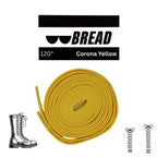 Bright Corona Yellow Elastic Shoelaces - Puppy's Aesthetics