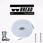 Soft Cloud White Elastic Shoelaces - Puppy's Aesthetics