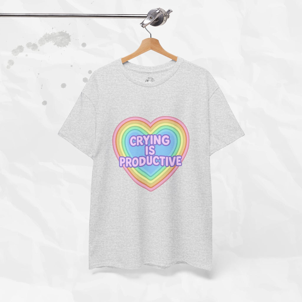 Crying Is Productive T-Shirt (Colors)