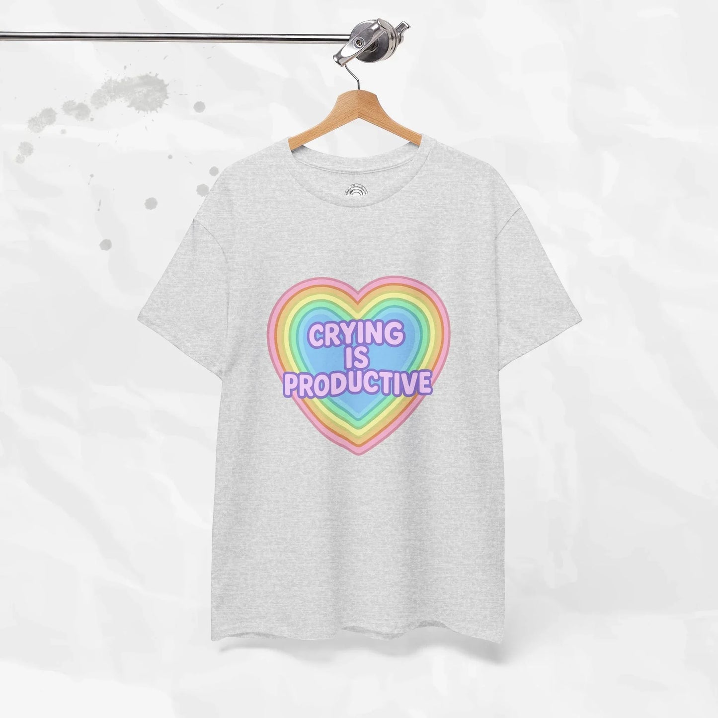 Crying Is Productive T-Shirt (Colors) - Puppy's Aesthetics