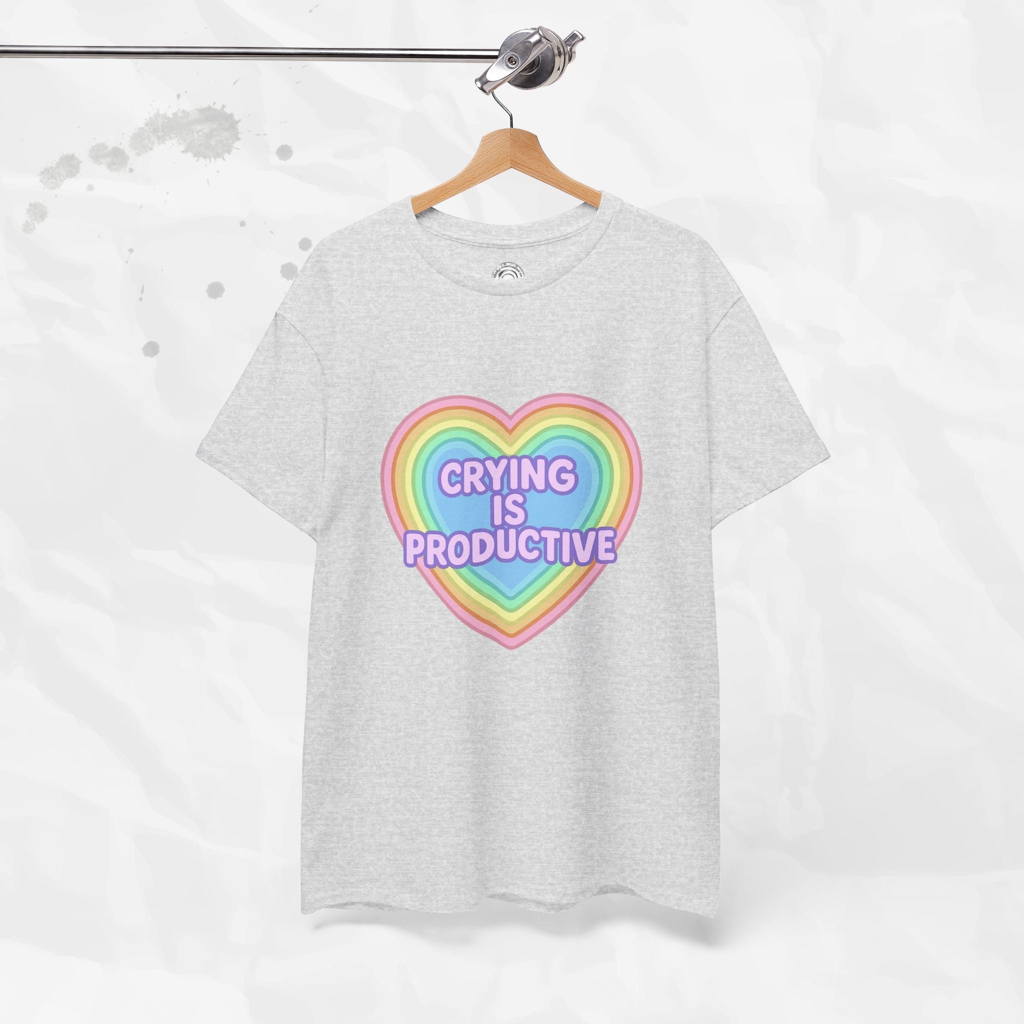 Crying Is Productive T-Shirt (Colors)