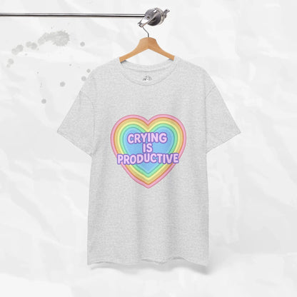 Crying Is Productive T-Shirt (Colors) - Puppy's Aesthetics