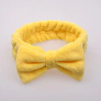 Soft Plush Bow Headband - Puppy's Aesthetics