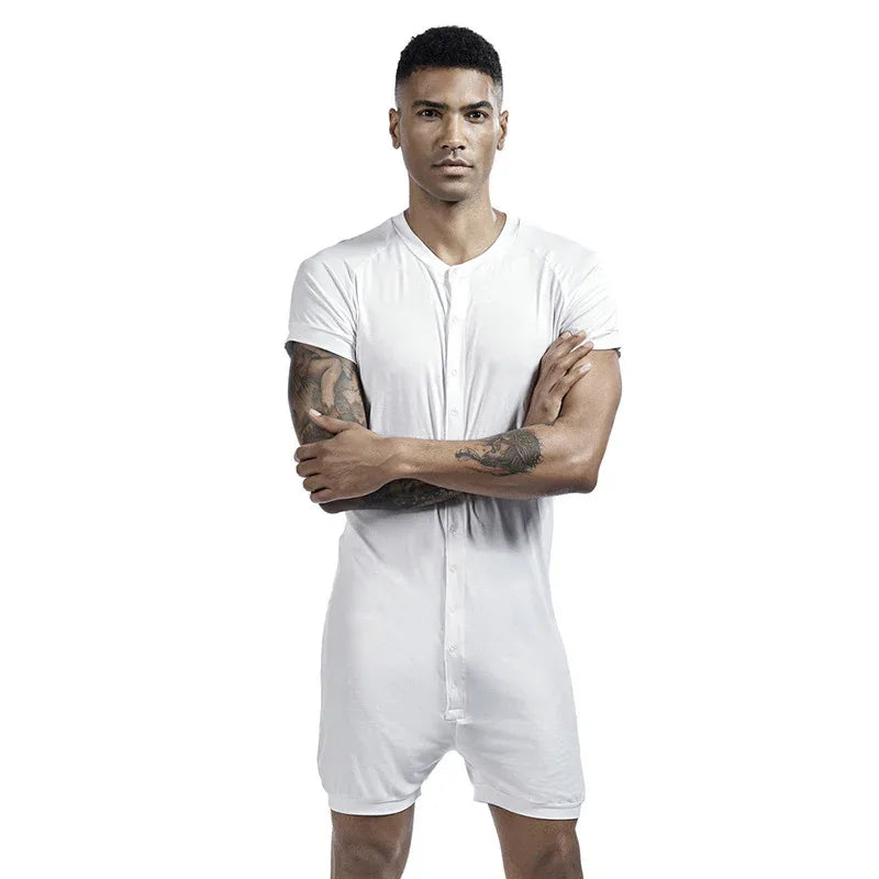 Classic Cozy Cuddles Pajamas Romper - Puppy's Aesthetics