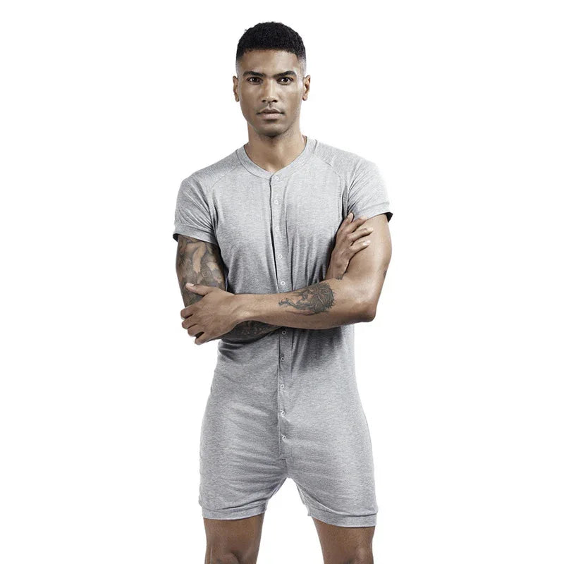 Classic Cozy Cuddles Pajamas Romper - Puppy's Aesthetics