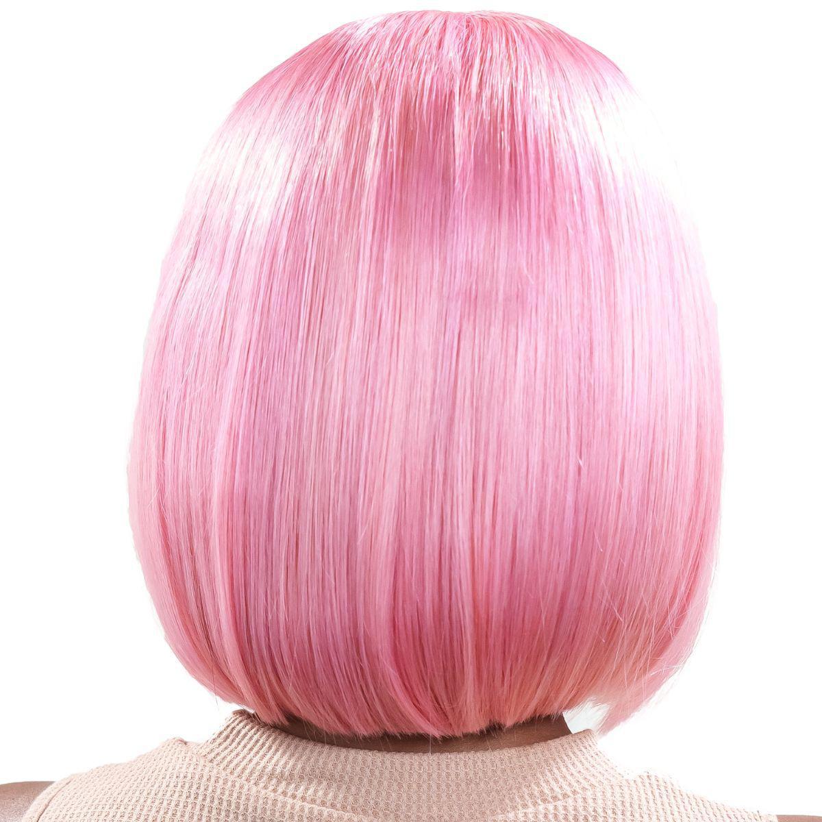 Cotton Candy Transparent Lace Front Bob Wig