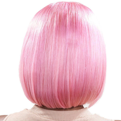 Cotton Candy Transparent Lace Front Bob Wig