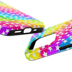 Starry Sprinkle Rainbow Tough iPhone Case