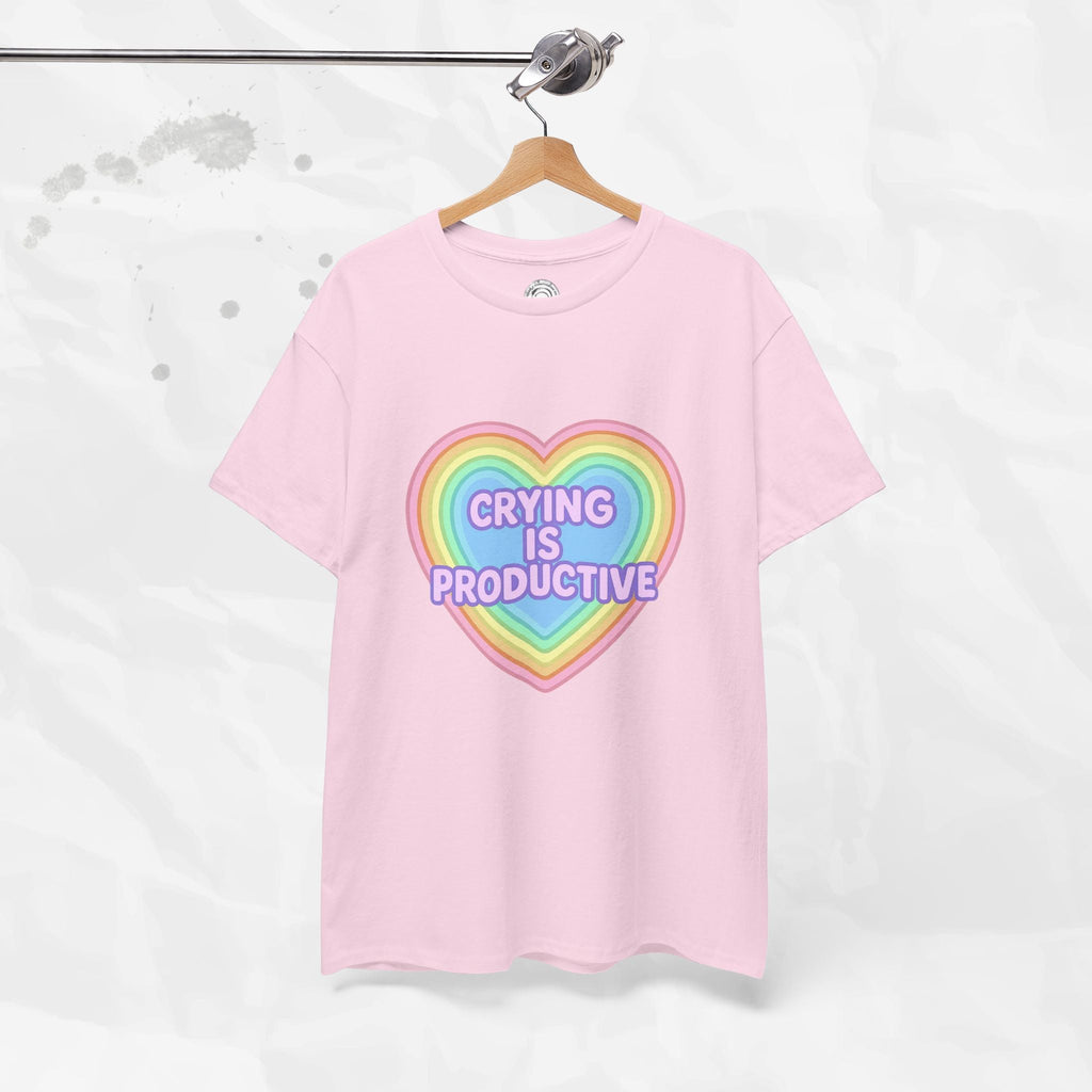 Crying Is Productive T-Shirt (Colors)