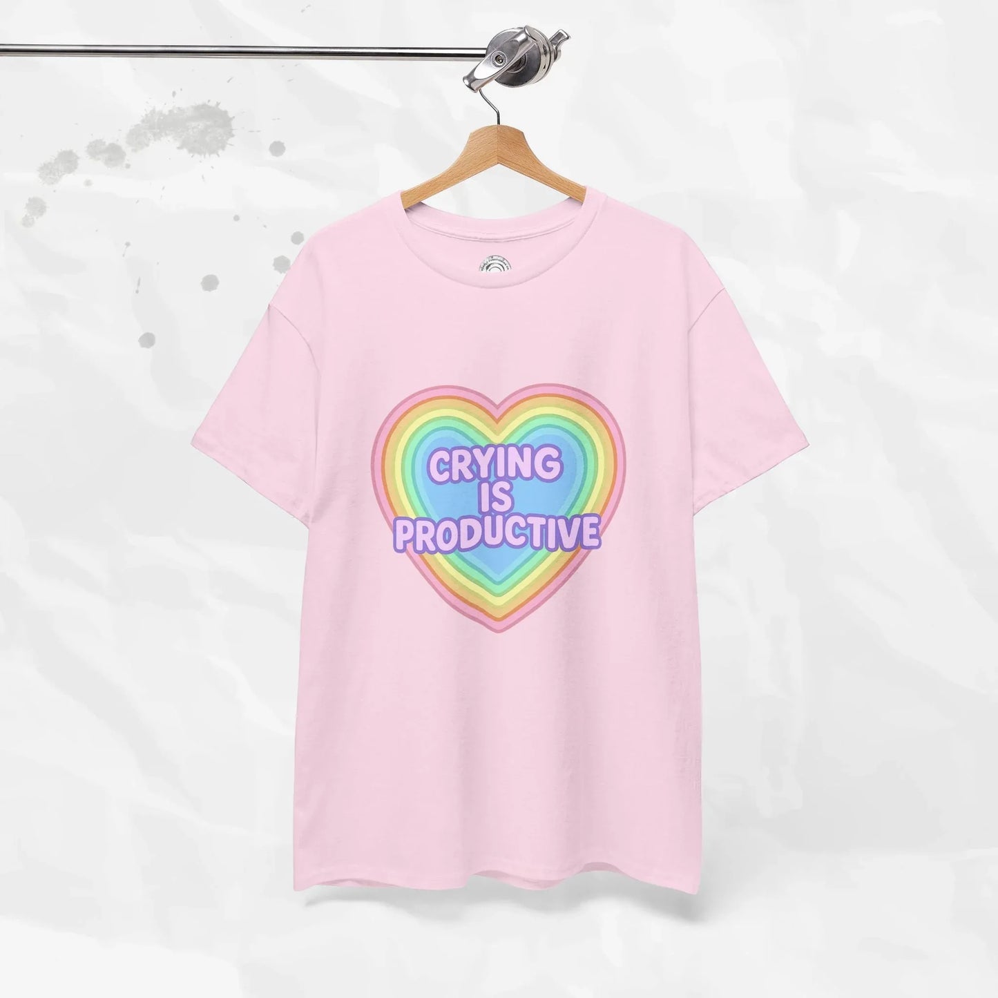Crying Is Productive T-Shirt (Colors) - Puppy's Aesthetics