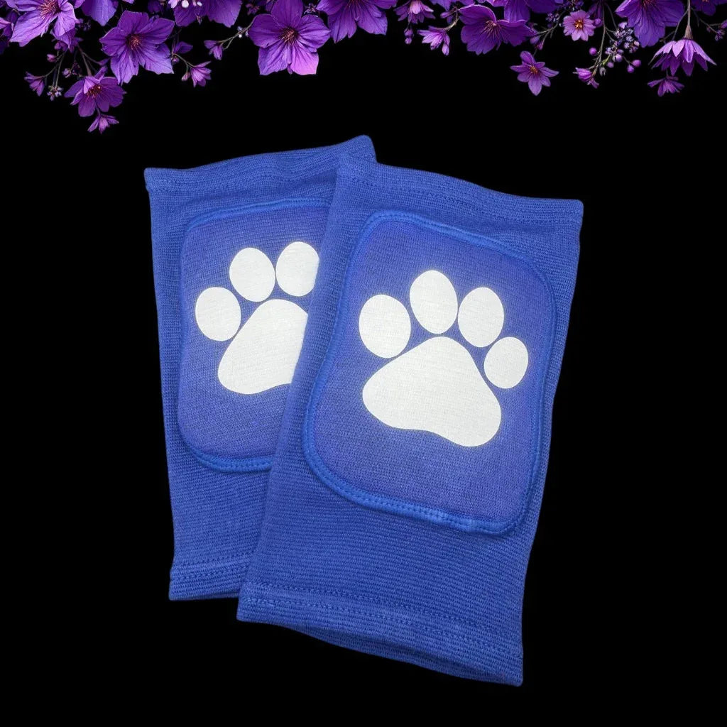 Blue Paw Knee Pads - Puppy's Aesthetics