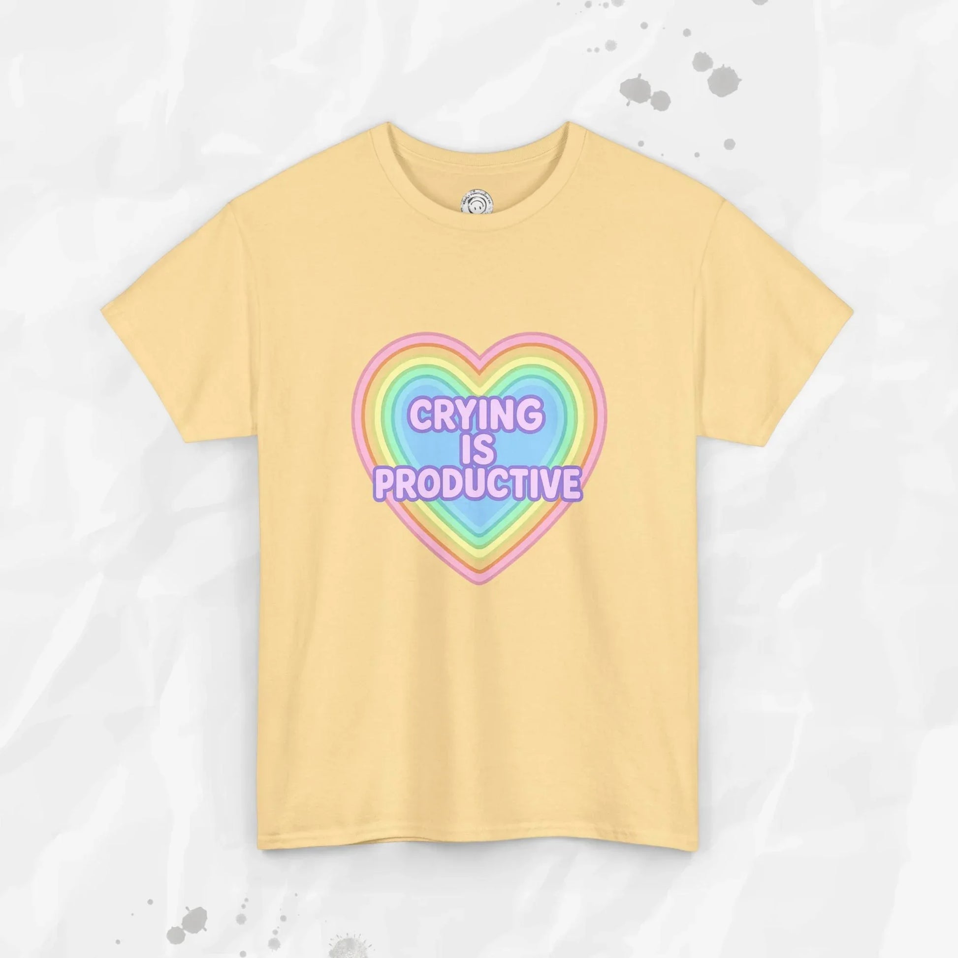 Crying Is Productive T-Shirt (Colors) - Puppy's Aesthetics