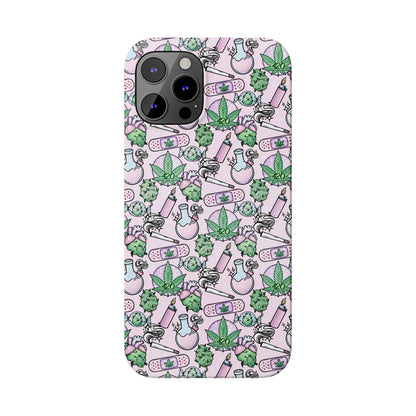 Cute Cannabis iPhone Slim Case