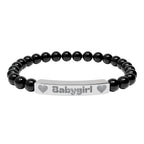 Babygirl Natural Stone Bracelet (Colors)