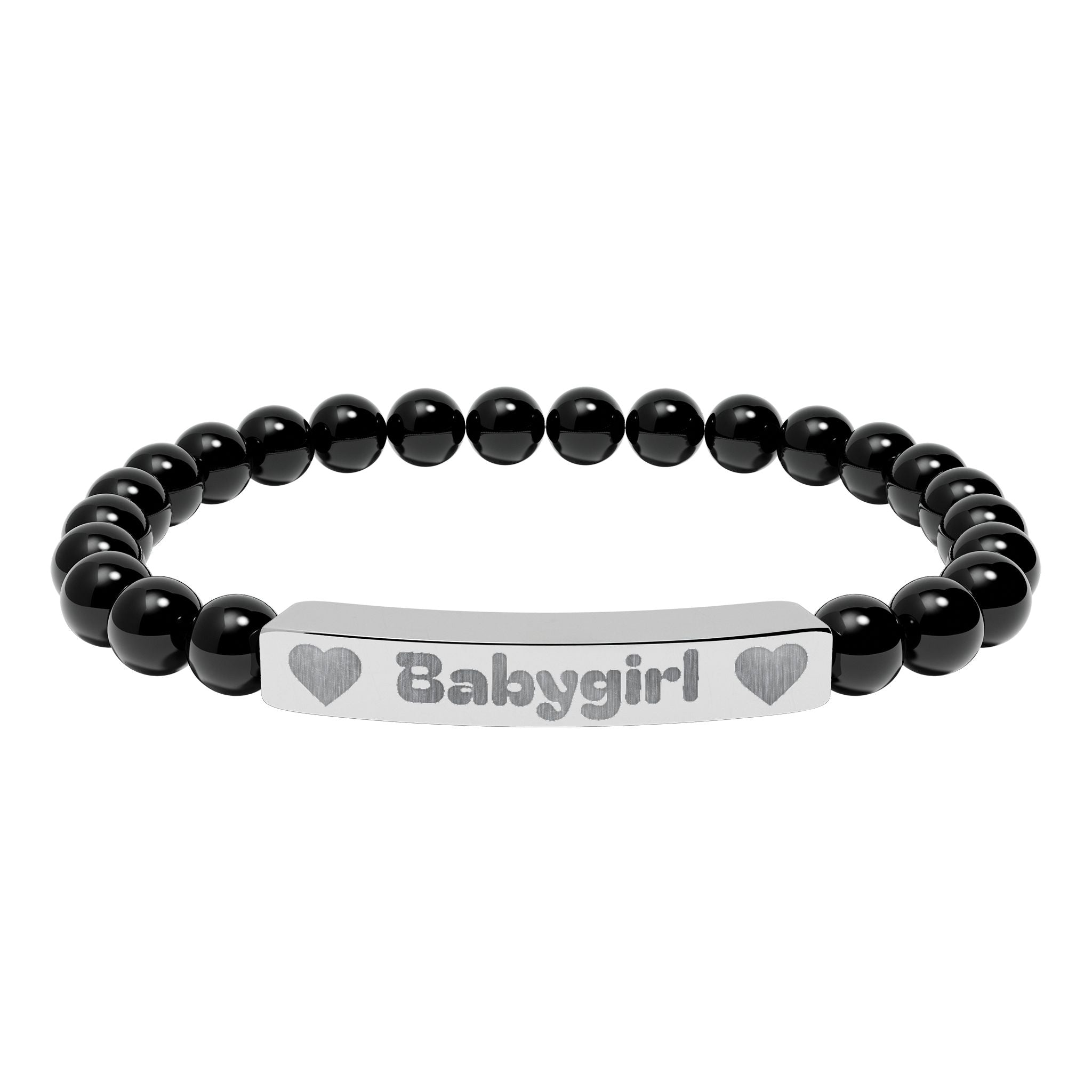 Babygirl Natural Stone Bracelet (Colors)
