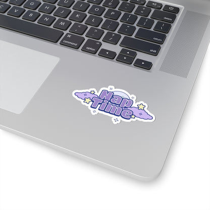 Nap Time Cloud Kiss-Cut Sticker - Puppy's Aesthetics