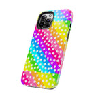 Starry Sprinkle Rainbow Tough iPhone Case