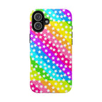 Starry Sprinkle Rainbow Tough iPhone Case