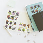 Cozy Familiar Sticker Sheet - Puppy's Aesthetics