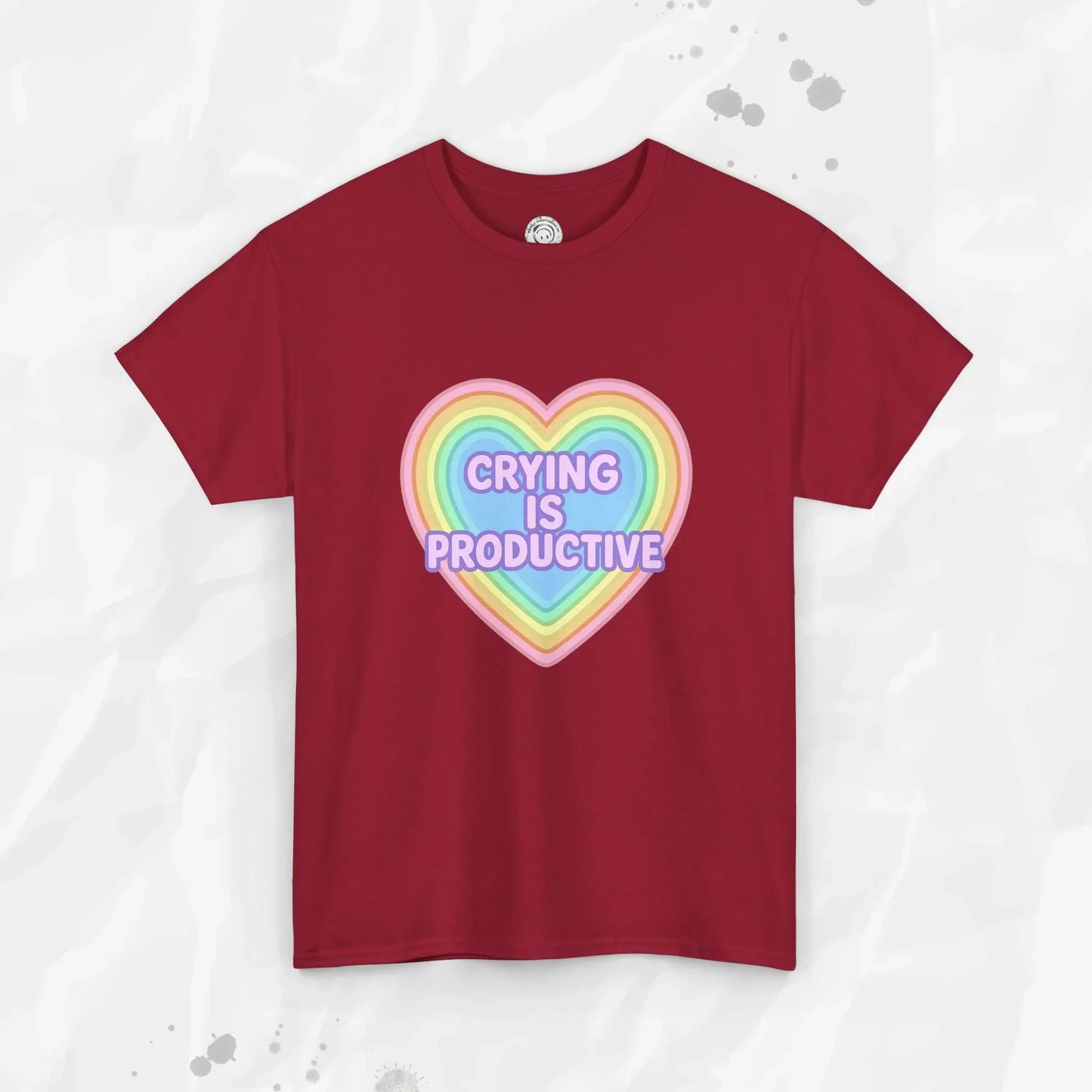 Crying Is Productive T-Shirt (Colors) - Puppy's Aesthetics