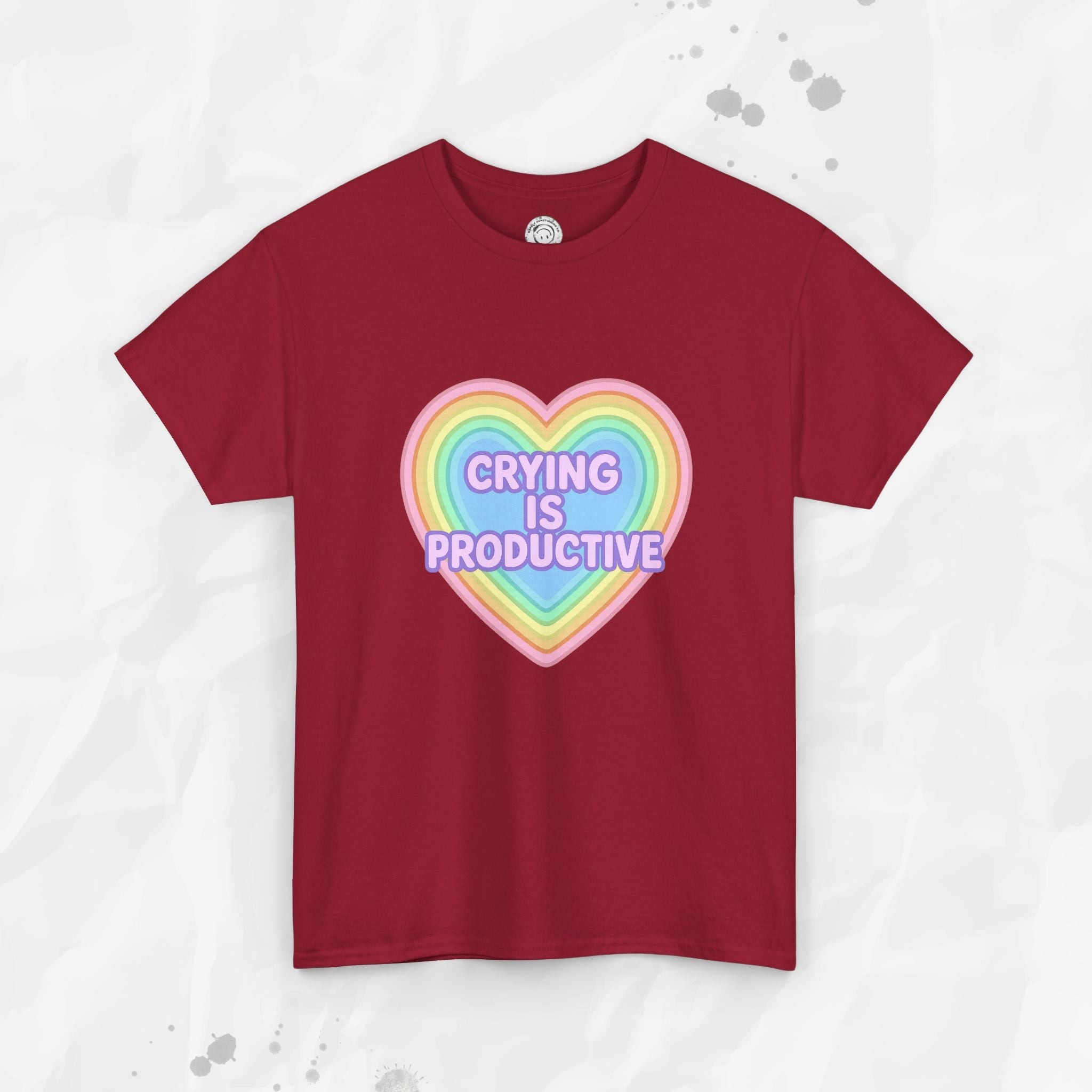Crying Is Productive T-Shirt (Colors)