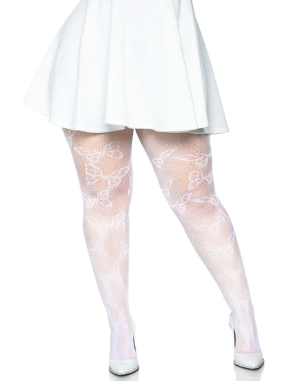 Butterfly Fishnet Tights