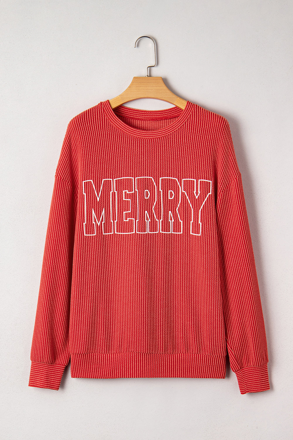 Merry & Bright Rib Knit Top (Colors)