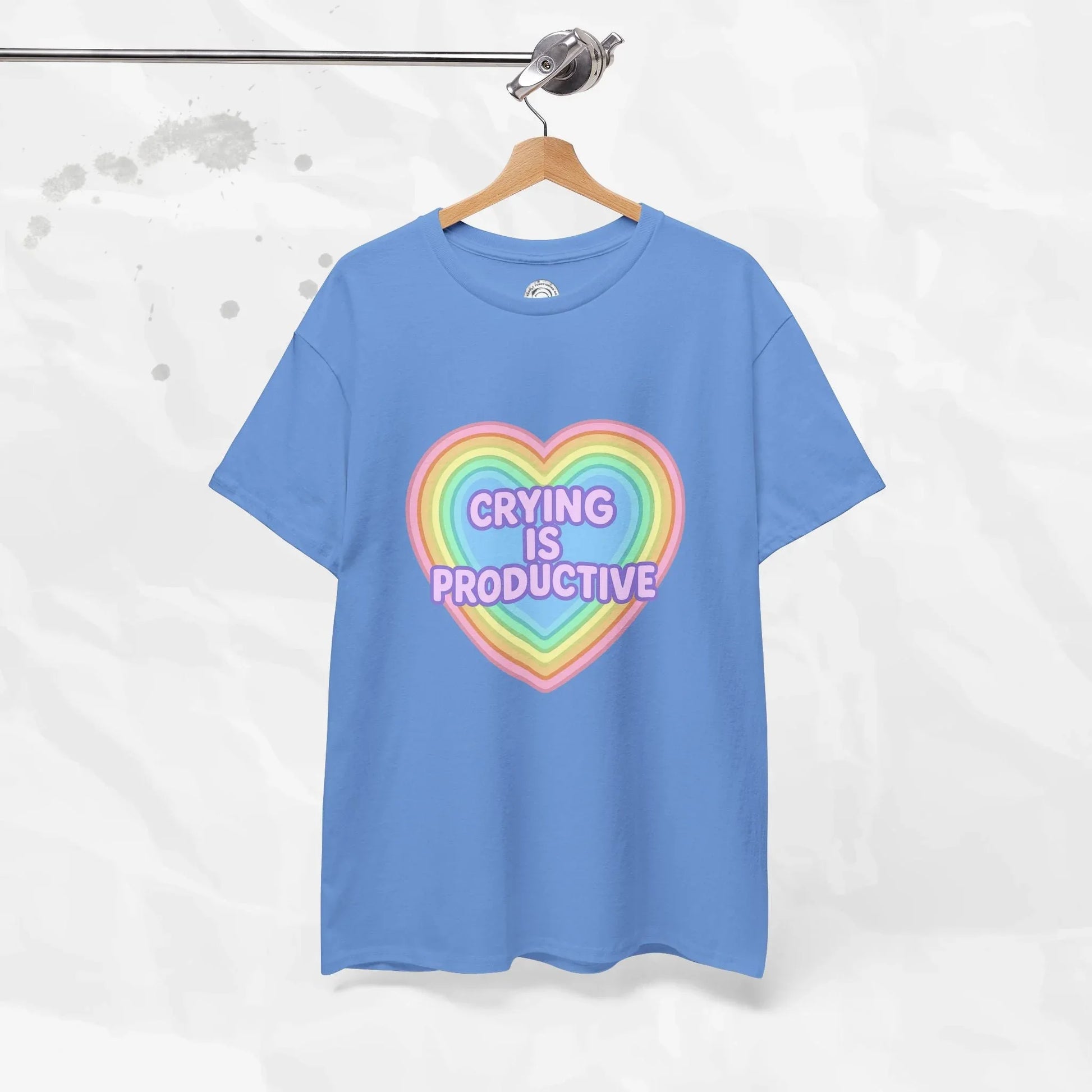 Crying Is Productive T-Shirt (Colors) - Puppy's Aesthetics