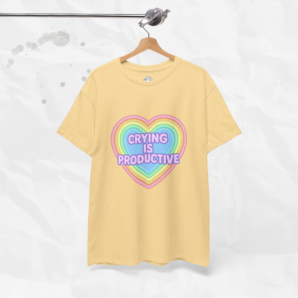 Crying Is Productive T-Shirt (Colors)