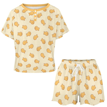 Fishie Crackers Pajama Set