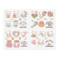 Kawaii Love & Treats Sticker Sheet - Puppy's Aesthetics