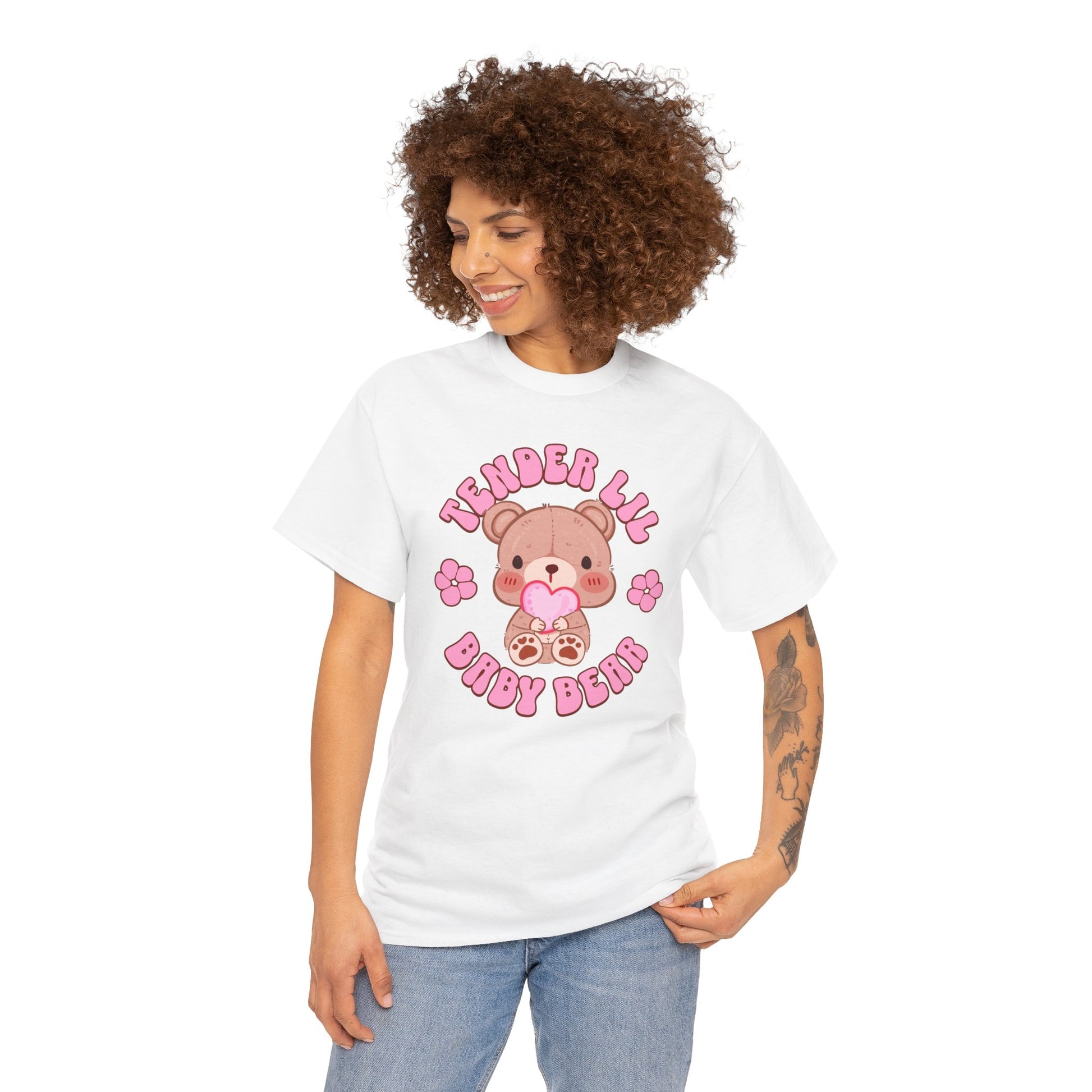 Tender Lil Baby Bear Play Tee - Puppy's Aesthetics