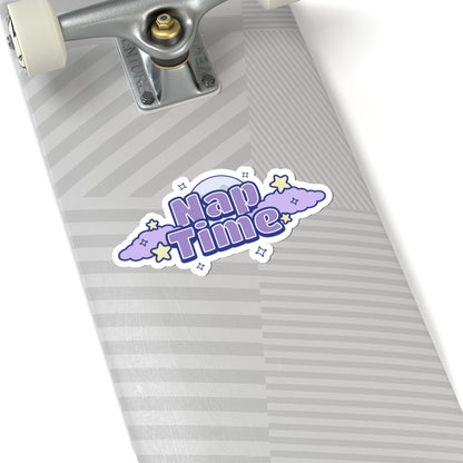 Nap Time Cloud Kiss-Cut Sticker - Puppy's Aesthetics