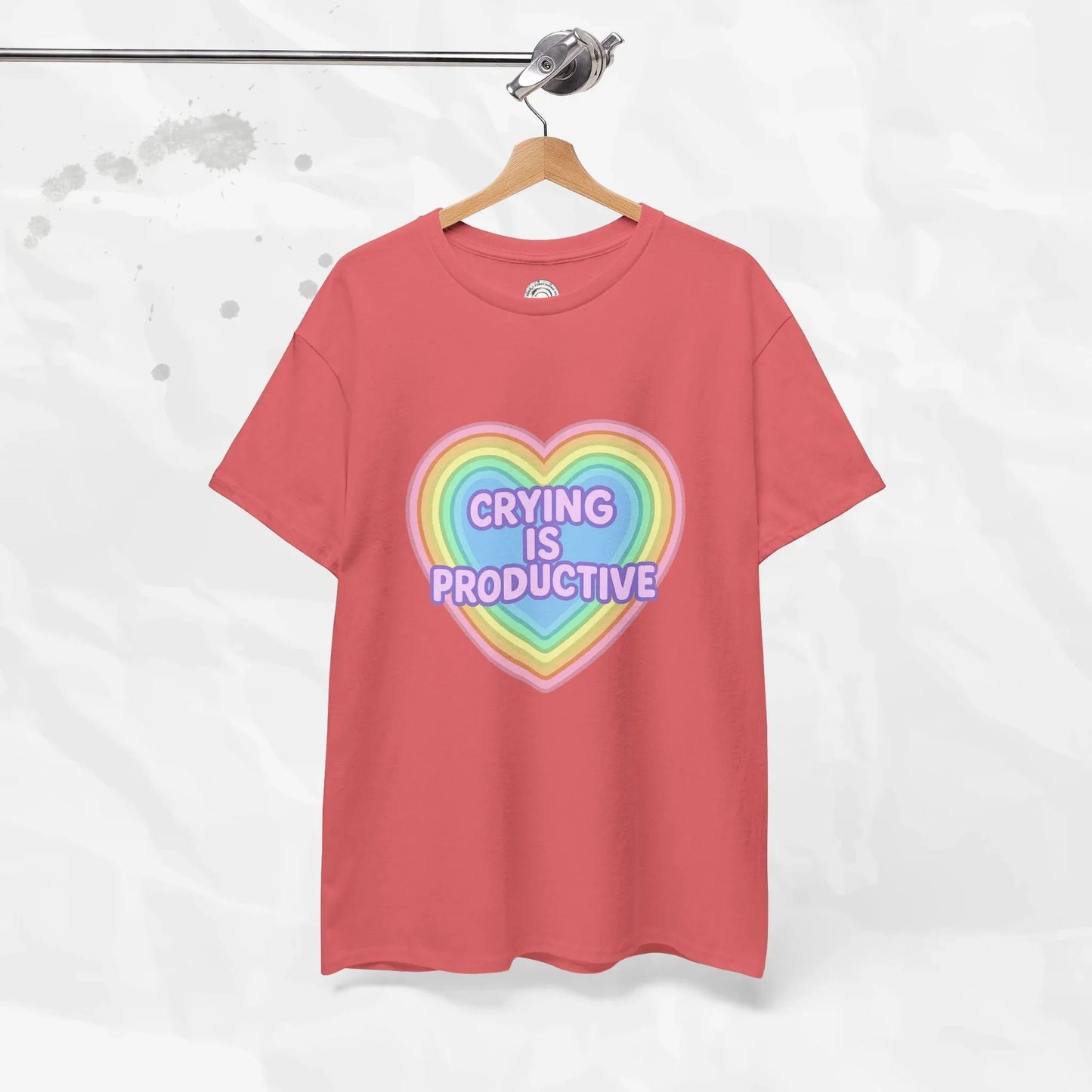 Crying Is Productive T-Shirt (Colors) - Puppy's Aesthetics