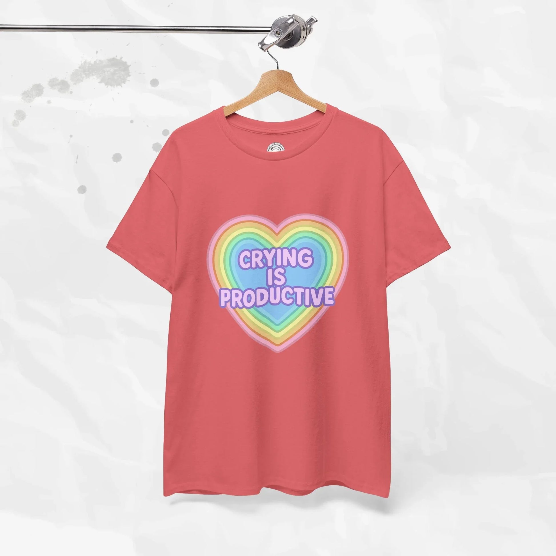 Crying Is Productive T-Shirt (Colors) - Puppy's Aesthetics
