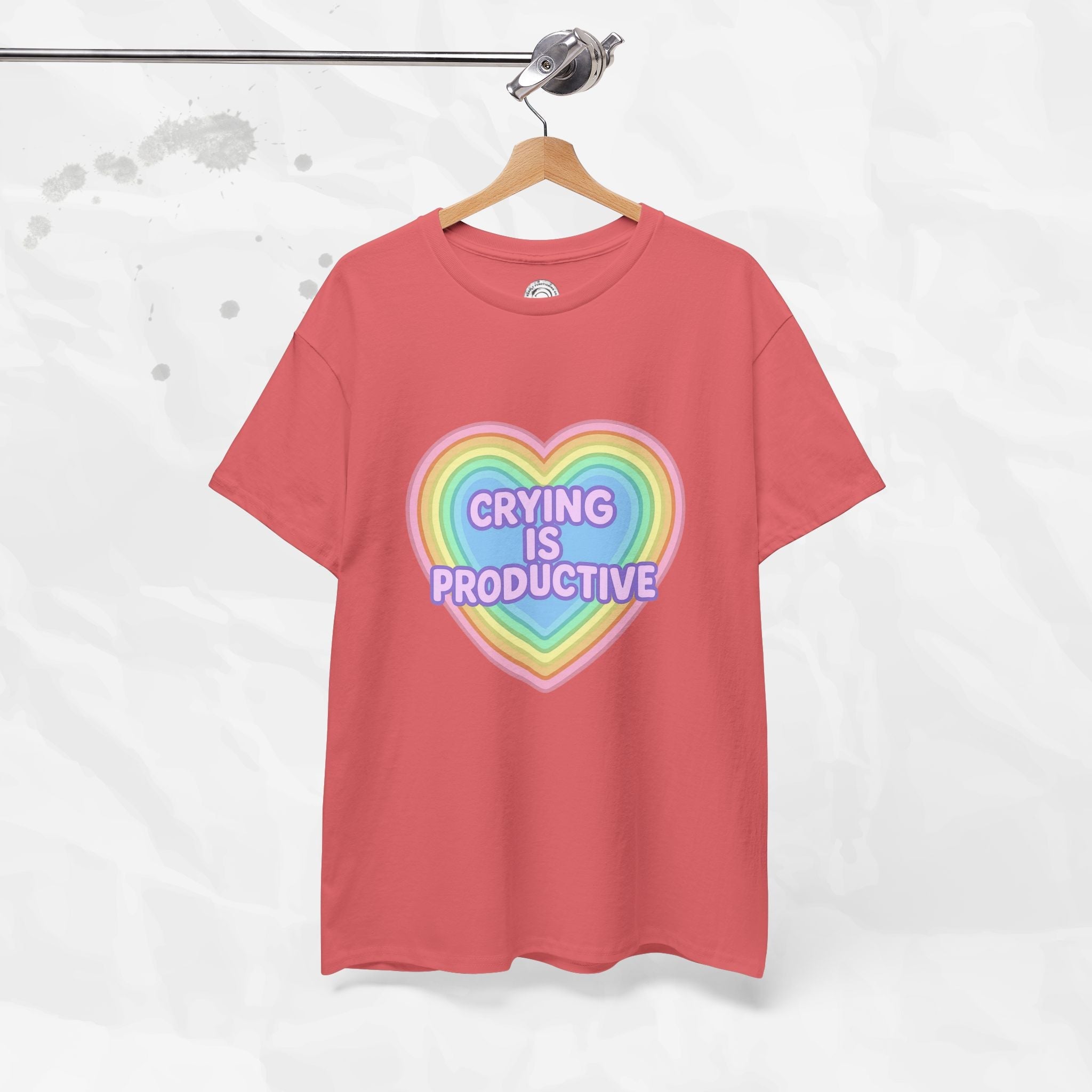 Crying Is Productive T-Shirt (Colors)