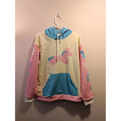 Unicorn Balloon Animal Hoodie 2XS - 6XL