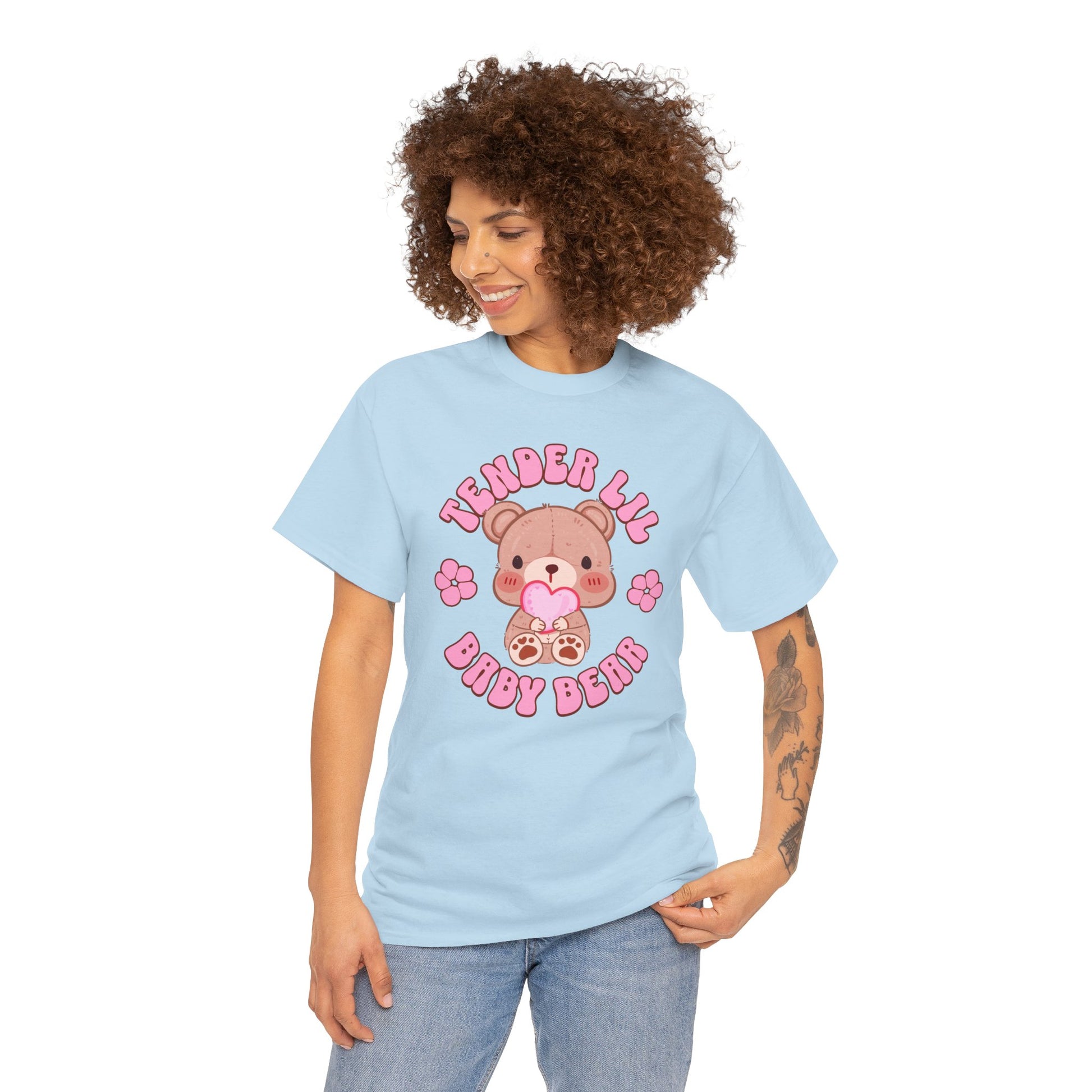 Tender Lil Baby Bear Play Tee - Puppy's Aesthetics