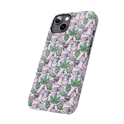 Cute Cannabis iPhone Slim Case