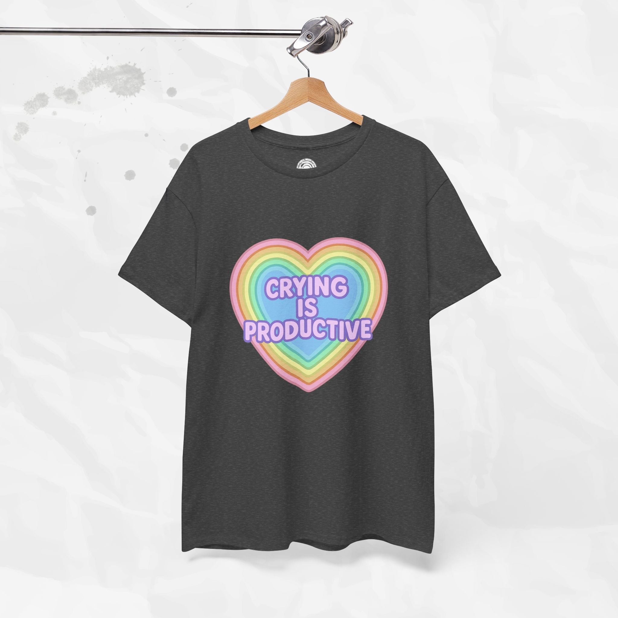 Crying Is Productive T-Shirt (Colors)