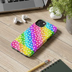 Starry Sprinkle Rainbow Tough iPhone Case