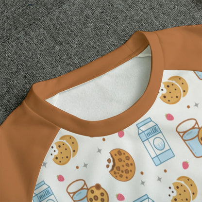 Milk & Cookies Unisex Pajama Set