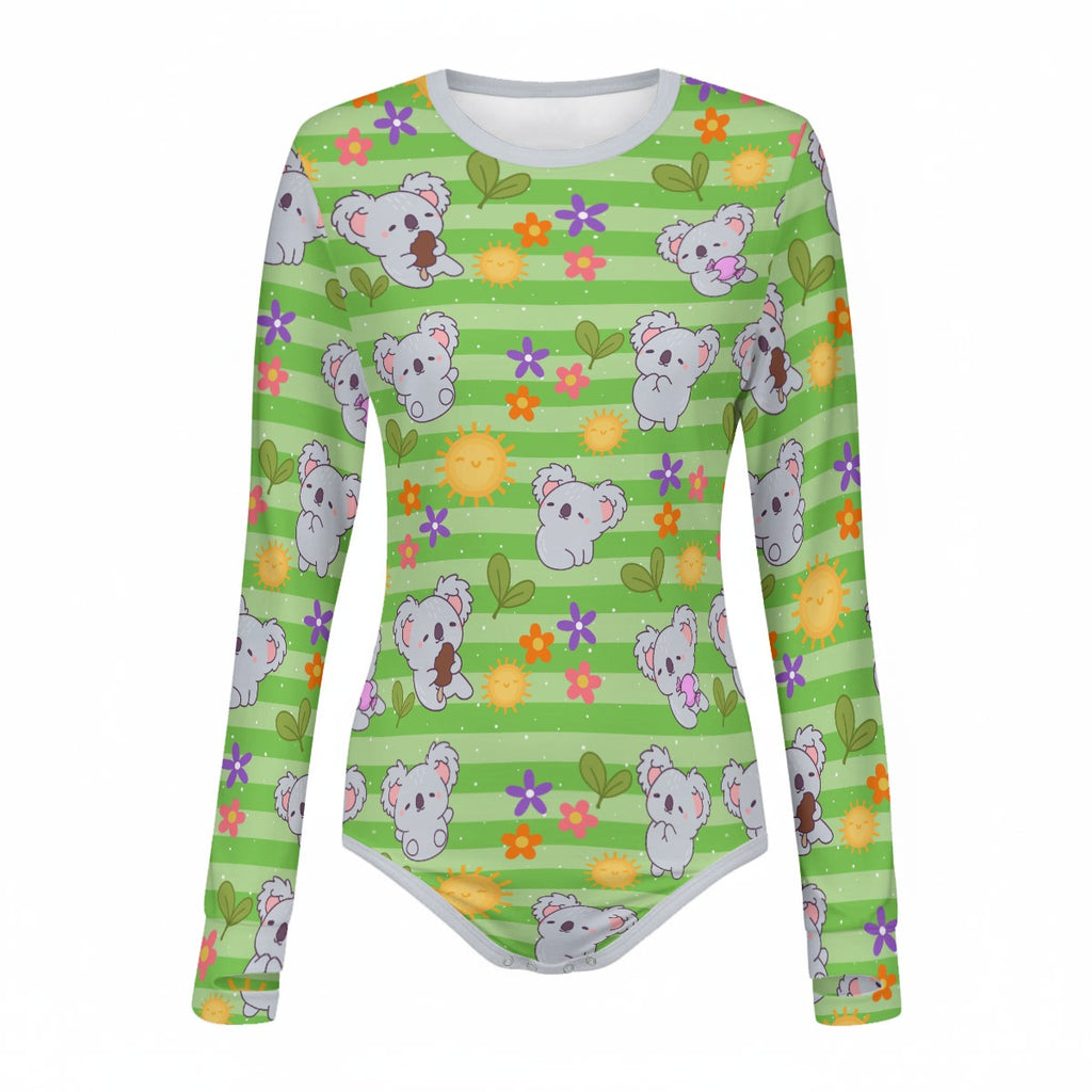 Koala Cuddles Long Sleeve CuddleSuit