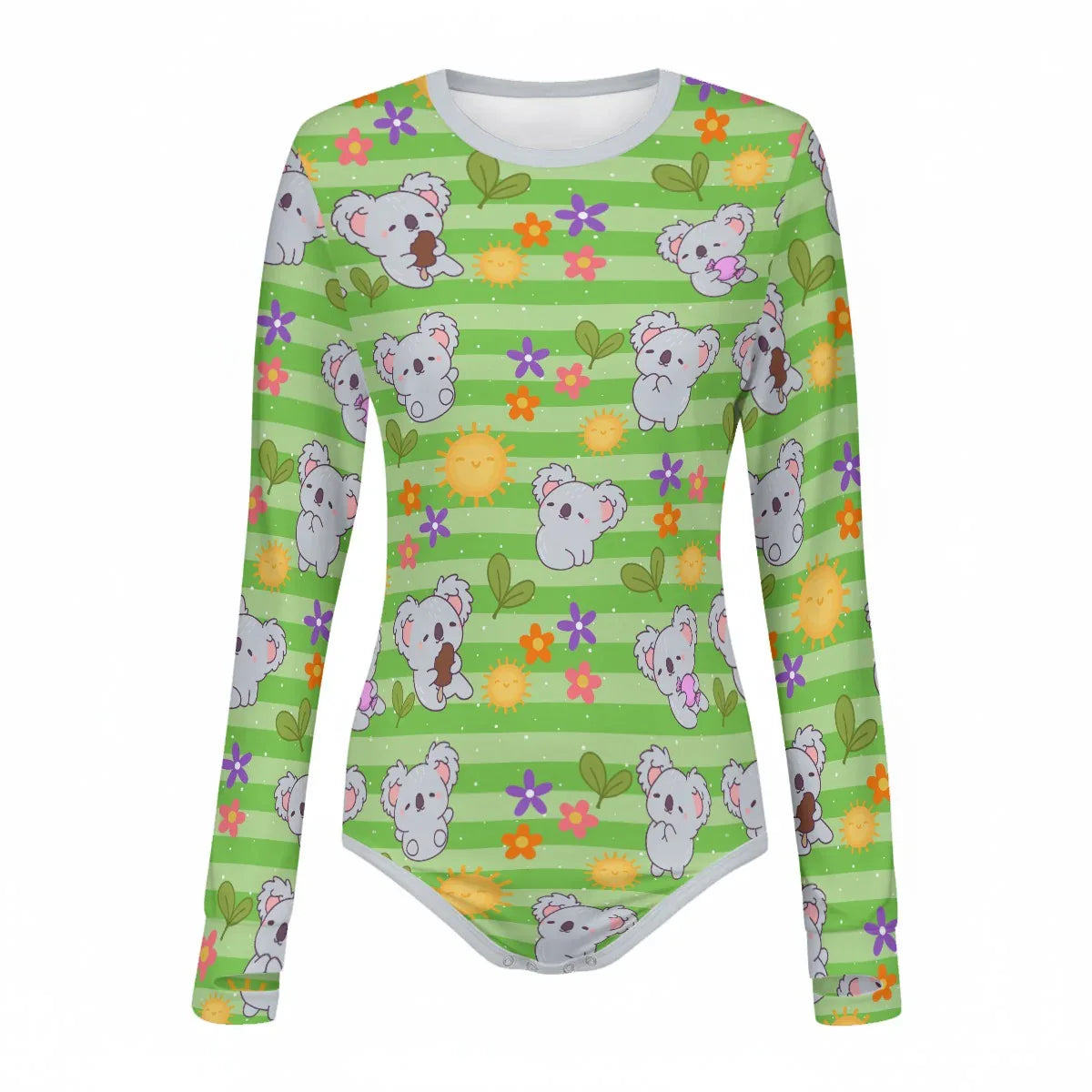 Koala Cuddles Long Sleeve CuddleSuit - Puppy's Aesthetics