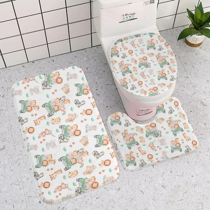 Sweet Safari 3 Piece Bathroom Set - Puppy's Aesthetics