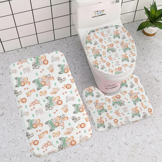 Sweet Safari 3 Piece Bathroom Set - Puppy's Aesthetics