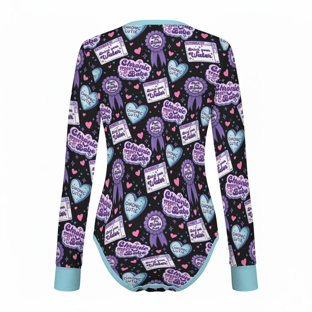 Chronic Cutie Long Sleeve CuddleSuit