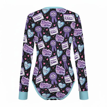 Chronic Cutie Long Sleeve CuddleSuit - Puppy's Aesthetics